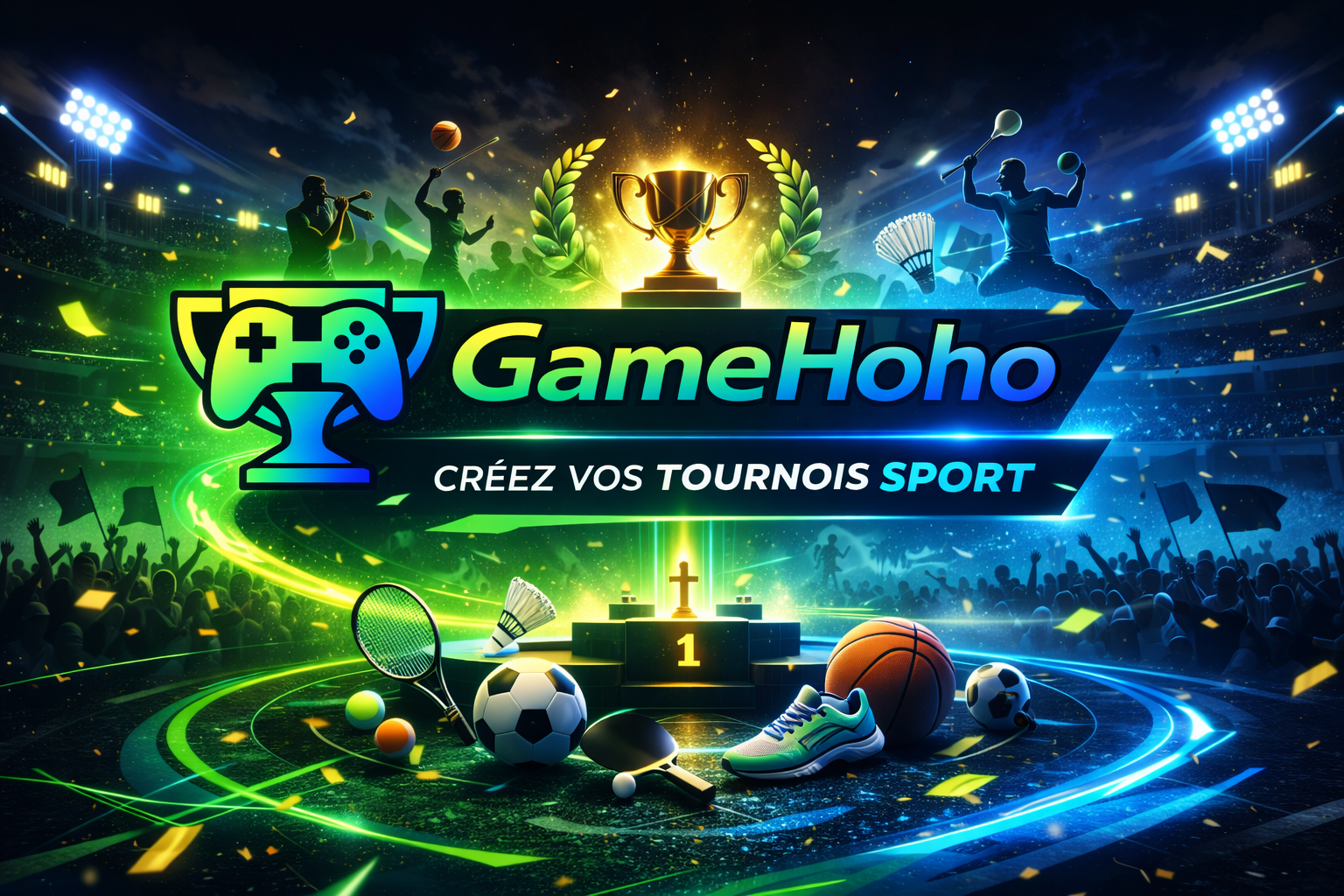 Tournoi scolaire organise avec GameHoho