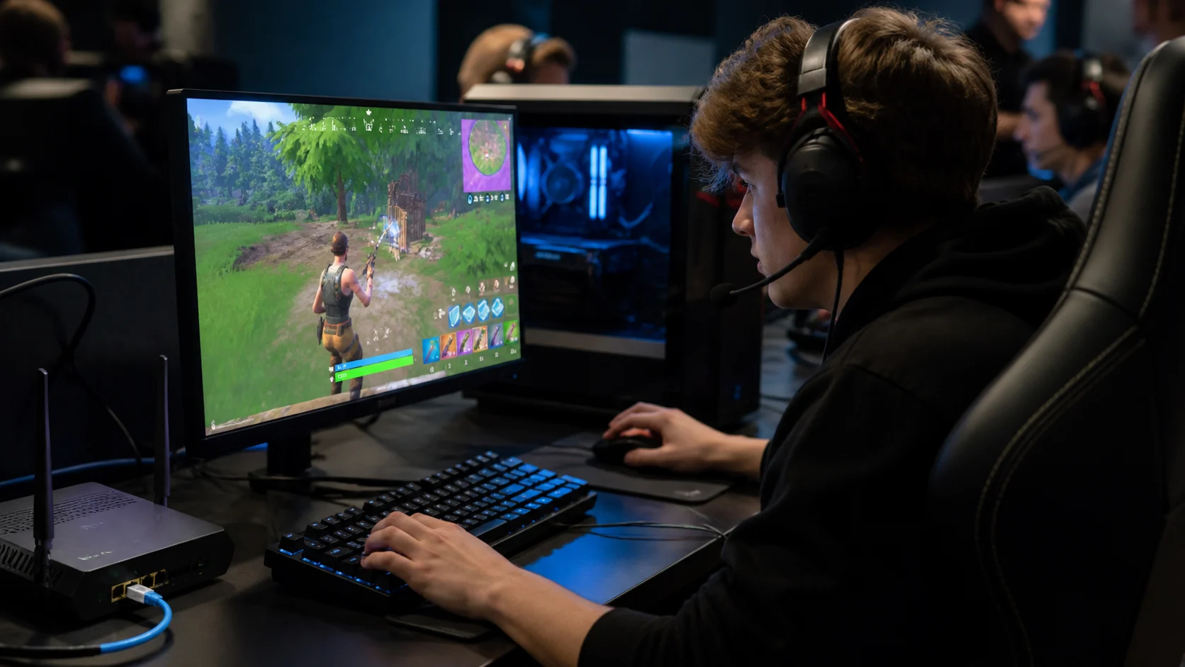 Réduire le ping pendant un tournoi Fortnite